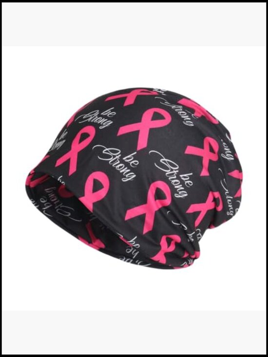 Open Top Baggy Beanie Cap Dual Use Hat Scarf Chemo